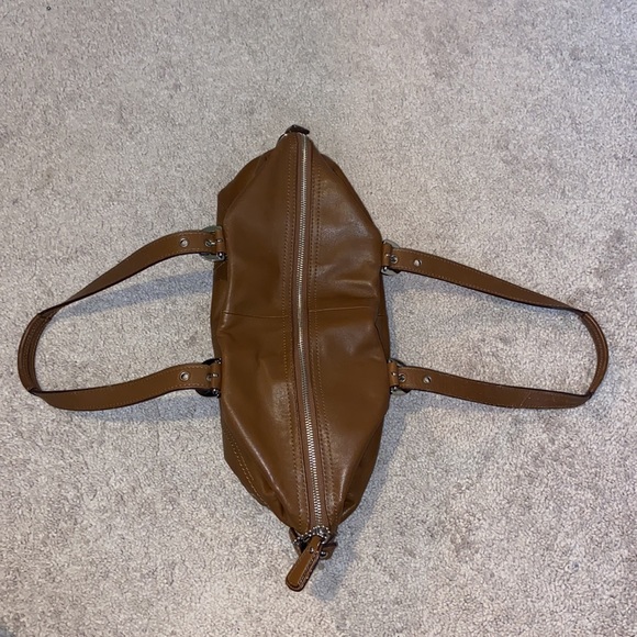 Brown Leather Coach Purse - Picture 6 of 8
